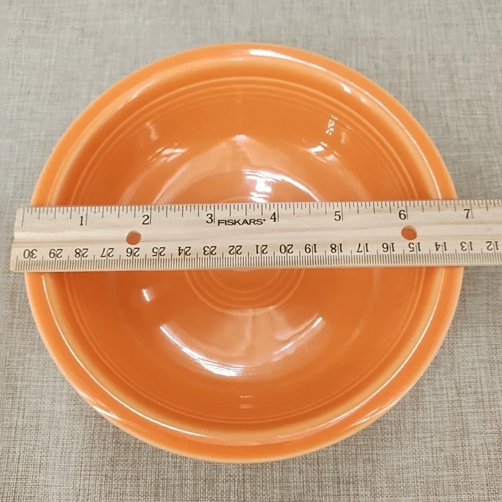 Fiesta Retired Tangerine Classic Rim Cereal Bowl 6 7/8